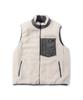 Offgrid Reversible Sherpa Vest - Khaki