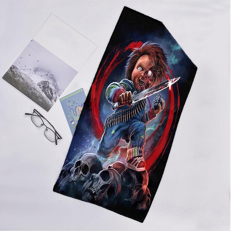 Chucky Fashion Beach Towel: Ideal for Summer Adventures Soft, Absorbent and Quick Drying Suitable for Swimming and Bathing