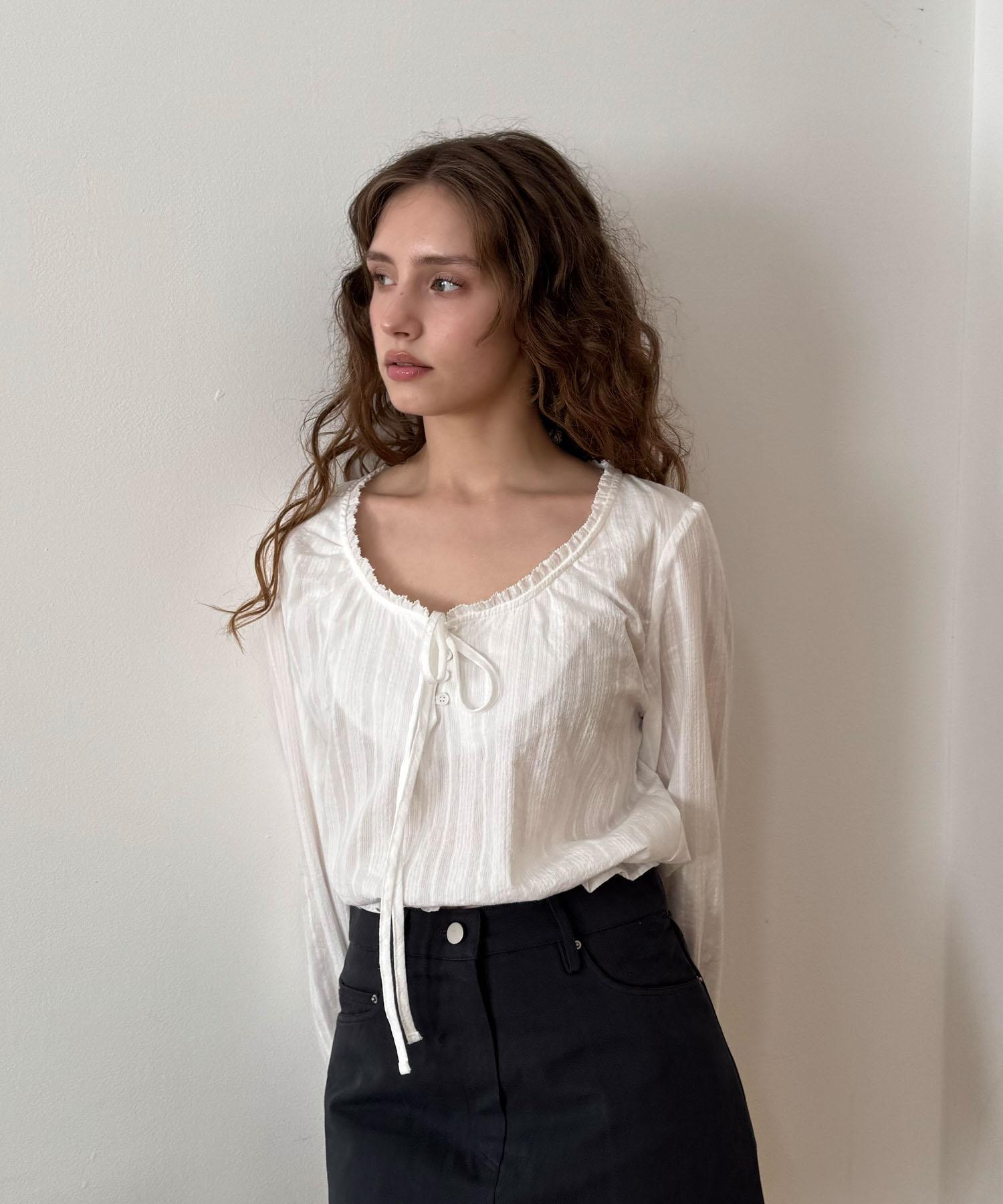 Delaidy Ethereal Blouse (White)