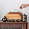 Japanese Outdoor Travel Kung Fu Tea Set Brewing Teapot Ceramic Kuaike Tea Cup Tea Tray Portable Business Gift