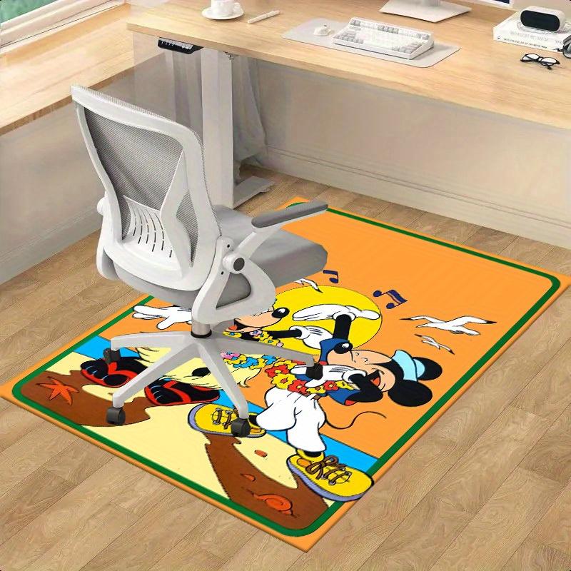 

1pc, Mickey Mouse & Minnie Mouse Hawaiian Luau Dance Floor Mat - Home Decor, Office Rug, Chair Pad, Outdoor Carpet GiftP114 60cm by 90cm