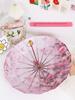 Vintage Style 16-Rib Large Folding Dual-Use Umbrella for Women, High Aesthetic Value Sunshade Umbrella, Sun Protection, Uv Protection