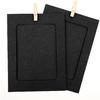 KALIONE 20pcs Paper Photo Frames, 4x6 Inch Photo Strip Frame Hanging Photos Display Banner, Picture String with Clips, Photos Holder for Wall,