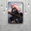 ecchi to love ru manga Retro Vintage Tin Sign Poster Decorative Plaque Metal Plate Wall Decor