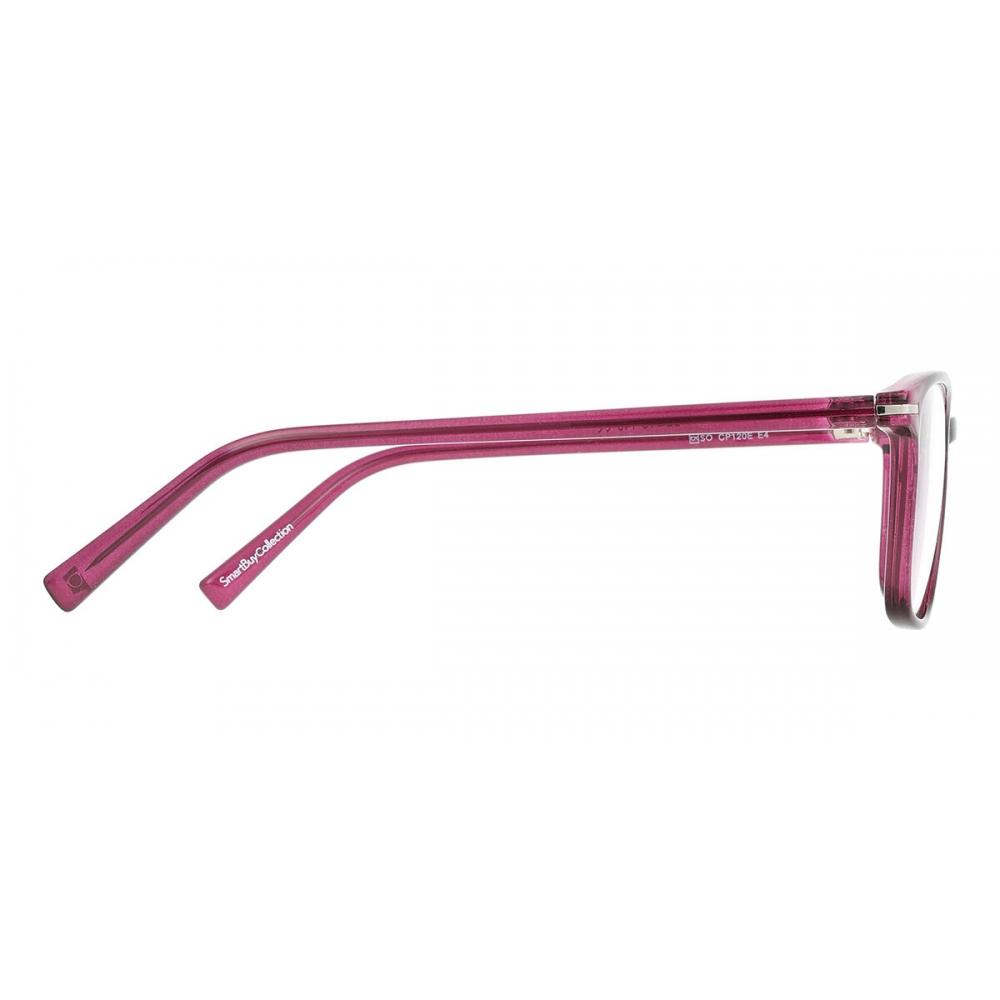 Full Rim Square Dark Purple Smartbuy Collection Fundy Cp120e Fashion Unisex Eyeglasses