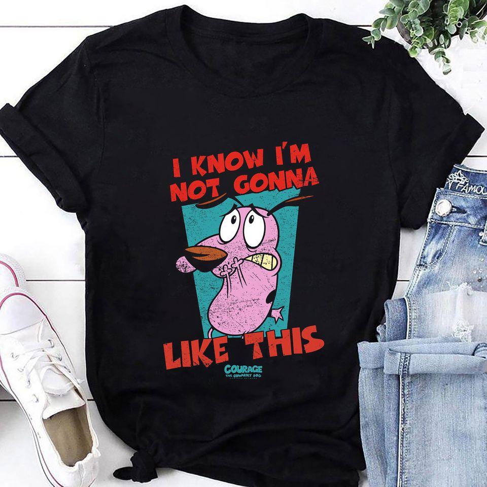 

Cartoon Network Courage The Cowardly Dog Funny T-Shirt Classic T-shirt S