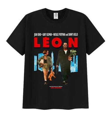 Movie Leon The Professional Graphic T Shirts Men Women Retro Harajuku Fashion T-shirt Classic Clothing Short Sleeve Tees