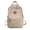 Schoolbag Korean Version Trendy Cool Corduroy Backpack Casual Student Schoolbag Corduroy Portable Trendy Backpack College Style Bag