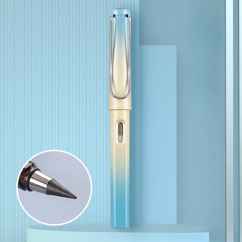 Endless Eternal Pencil with Free Eraser No Need Sharpening for Smooth Writing Drawing School Office Stationery Accessories
