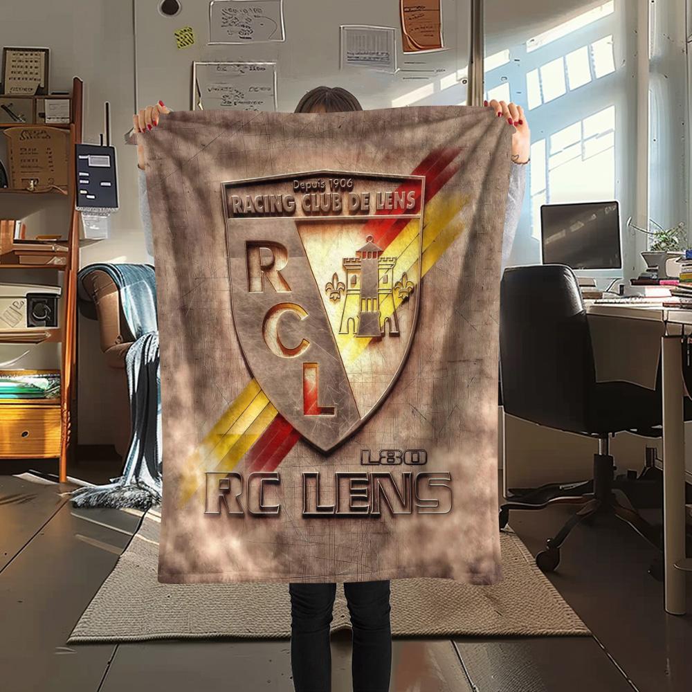 Racing Club de Lens2 Flannel Blanket, High quality Comfortable for All Seasons, Home Decor, Warmth and Comfort