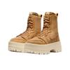 Air Jordan 1 High Brooklyn Wheat Muslin Women Sneakers Tan FJ5737-700