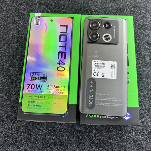 Smartphone Note 40 Pro: 24G+256GB 5G Android Phone with MediaTek Chip