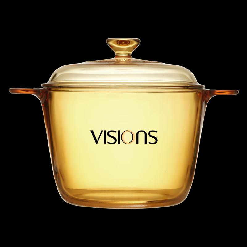 Corning Visions Crystal 3.5L Transparent Deep Pot