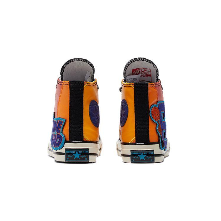 Converse Space Jam X Chuck 70 High PS A New Legacy Kids Sneakers Black Mantra-Orange Multi 372483C