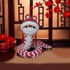 25/35cm Snake Accessory Oranments New Year Cosplay Gift Chinese Style Snake Doll Plush Cute for Girl Boy Birthday Gift