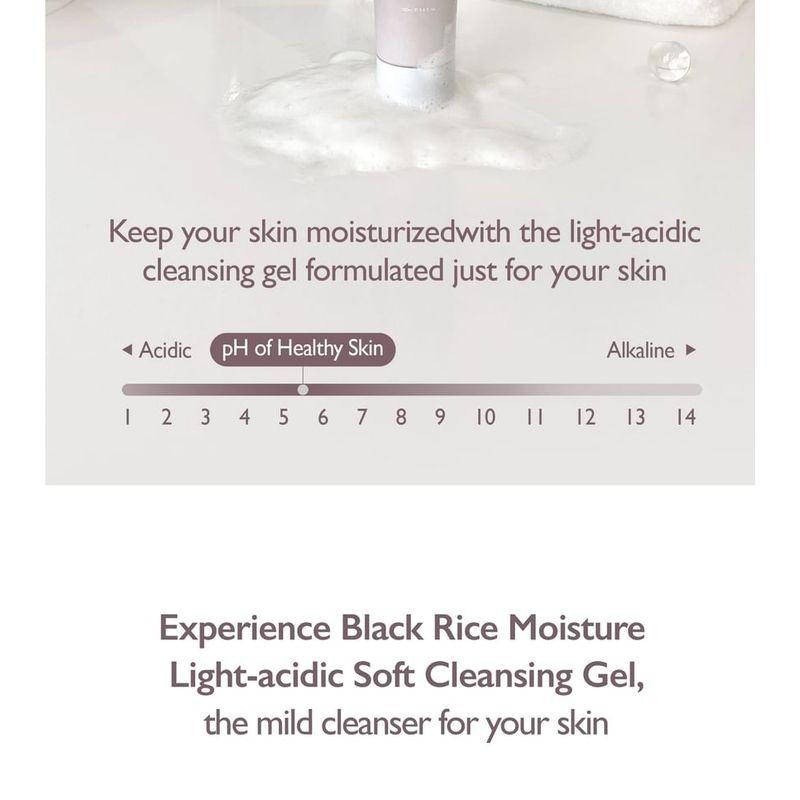 HARUHARU WONDER Black Rice Moisture 5.5 Soft Cleansing Gel Mini