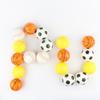 12Pcs Anti Stress Balls Mini Soft Basketball Football Tennis Squeeze Baby Toy