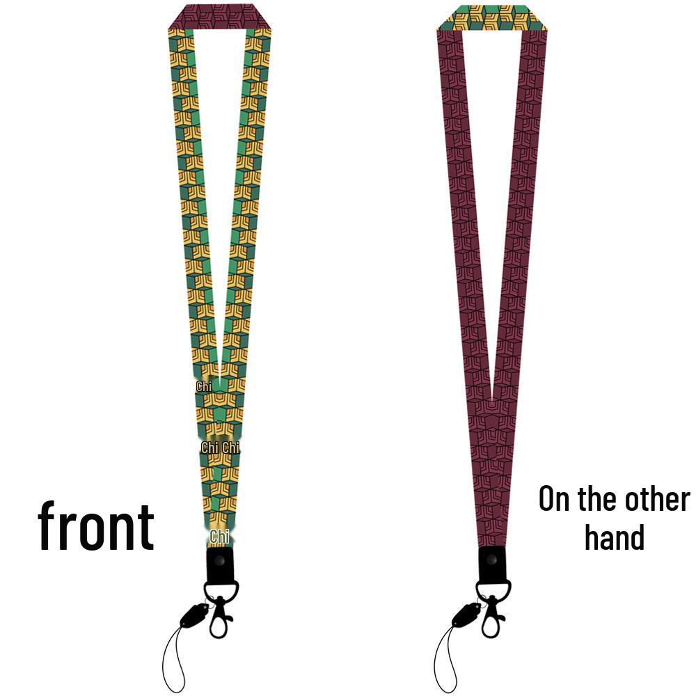 

Demon Slayer Anime Phone Lanyard: Giyu Tomioka & Zenitsu Agatsuma Design 45 cm, 15 g