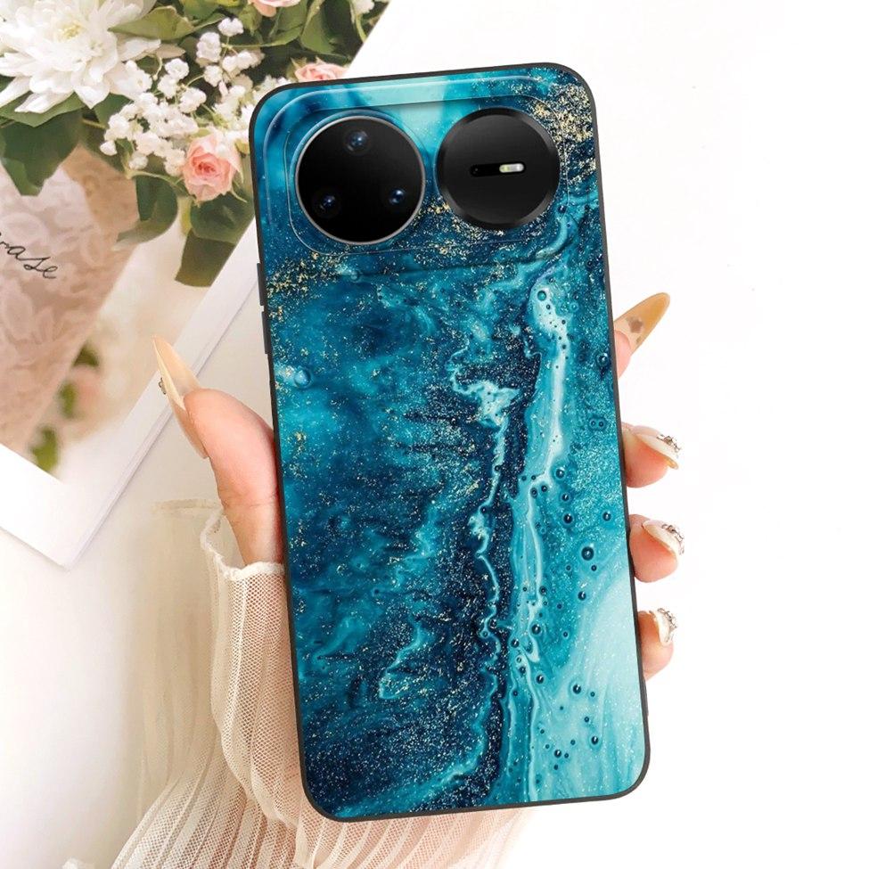 Casing For Huawei Nova 15 Pro Cover Silicone Luxury Fashion Flowers Kawaii Cute Painted Shockproof Case For Huawei KLE-AL00U