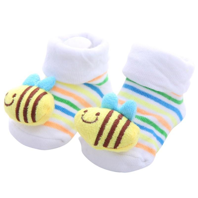 3D Baby Soccer Socks Anti-Slip Cotton Infant Socks Cute Football Pattern Soft Newborn Toddler Socks for Baby
