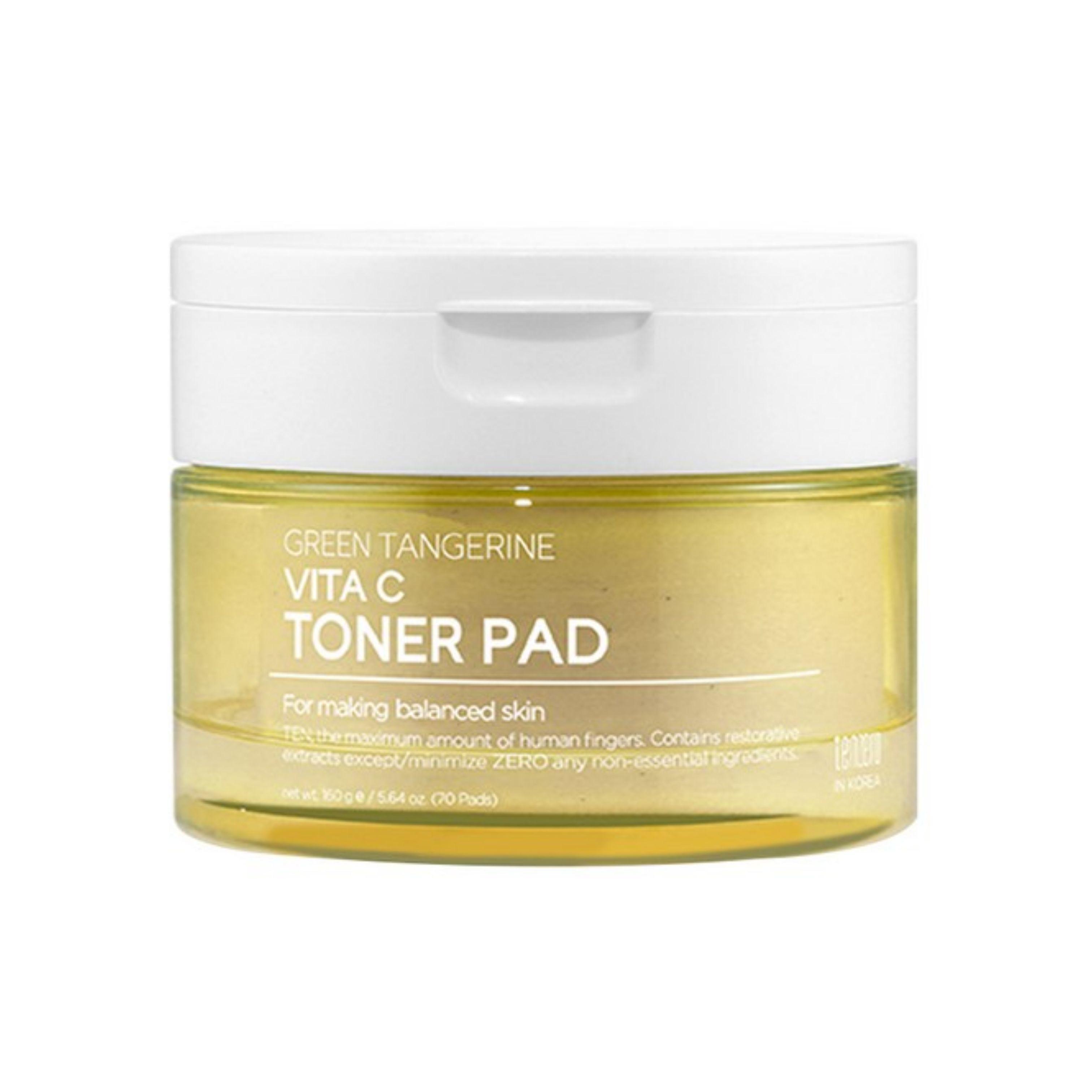 TENZERO Green Tangerine Vita C Toner Pad 70 Pads
