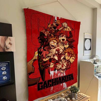 Japońska Nadprzyrodzona Anime Walki G-Gachiakuta Wisząca Bohemian Tapestry Wisząca Tarot Hippie Dywany Ścienne Pokój w Domu Studenckim Japońska Tapestry
