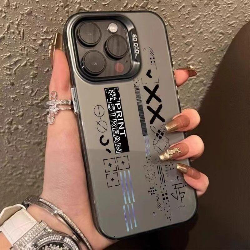 Applicable To Apple iPhone17 Mobile Phone Case, Laser Printing Set, Matte Feel, Hard Bottom, Soft Edge, Premium Sense Protective Case.