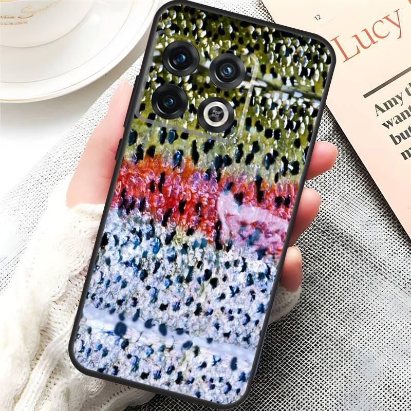 

Rainbow Trout Fishing Skin Cover For OnePlus 15 13 13R 13T 12 12R 10T 11 10 Pro OnePlus Nord CE 5 3 4 Lite N20 N30 Case OnePlus 15