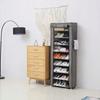 Wardrobe, shelf, shoe cabinet, foldable, fabric, textile, organizer, 160 cm