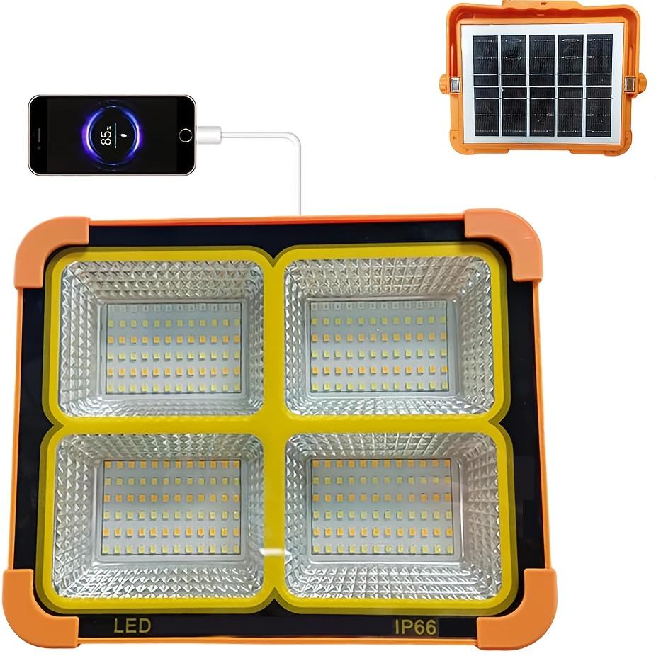 Solar-Arbeitslicht Outdoor LED-Solarleuchte Außen Wasserdicht Gartenlicht Notfall-Campinglicht Hängeleuchte Straße Garten