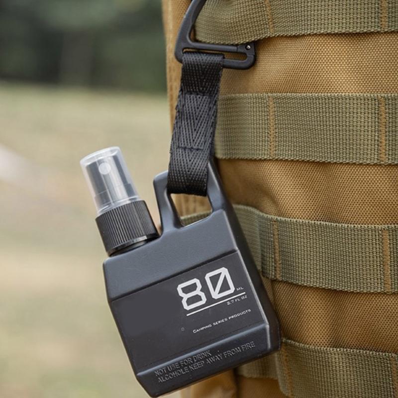 Leakproof Refillable Sprayers Secure Clip Attachments Plastomer Sprays Bottles for Travel Essential