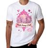Rosa Pony Club T-Shirt Entspannte Passform Lässiges Kurzarm Oberteil T-Shirt