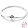 925 Silver Pumpkin Cart Tree of Life Heart Shaped Magic Eye Bracelets Fit DIY Charms Birthday Jewelry Gifts