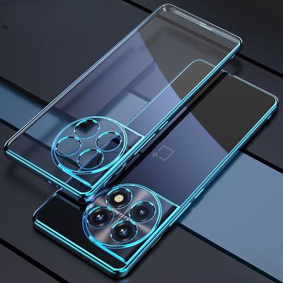 For OnePlus 12 Electroplating Phone Case For One Plus 12 1+12 Lens All-inclusive TPU Silicone Soft Shell Cover