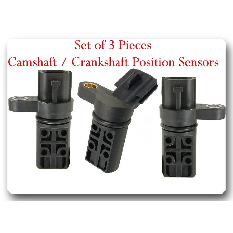 3 Pcs set  Camshaft/Crankshaft Position Sensor Nissan Froniter 2005- V6-4.0L