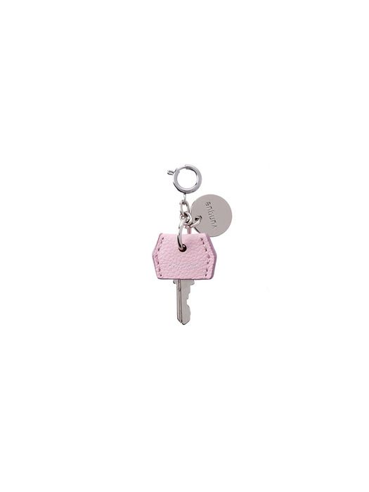 

vunque Leather Key Charm Piccolo (Leather Key Charm Piccolo) Powder Pink PINK