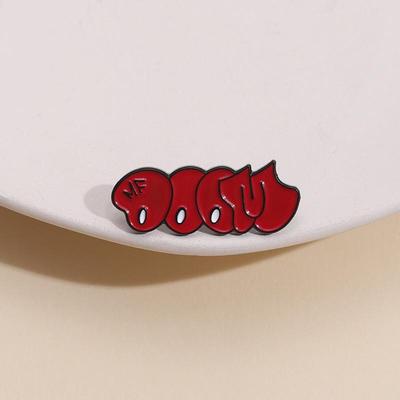 Doomsday English Rapper Hip-Hop Badge: Old-School Music Jewelry Corsage