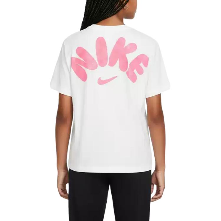 Nike Kids T Shirts Crew Neck Moderate IW1818-100