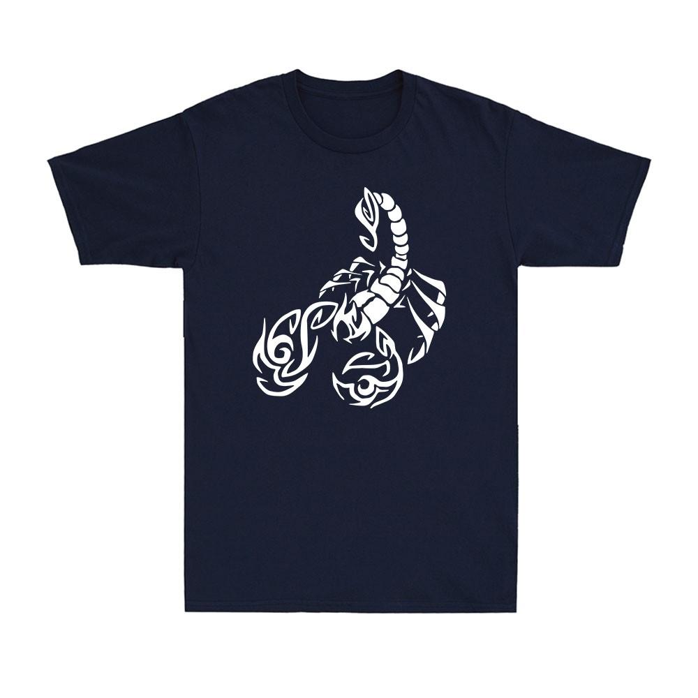Scorpio Scorpion Zodiac Horoscope Black Star Sign Vintage Novelty Unisexs TShirt