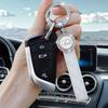 Kristall Luxus Metall Leder Auto Schlüsselanhänger Anti-Verlust Schlüsselring Mode Schmuck Für F SPORT GX460 Ct200h IS250 ES 220D IS200