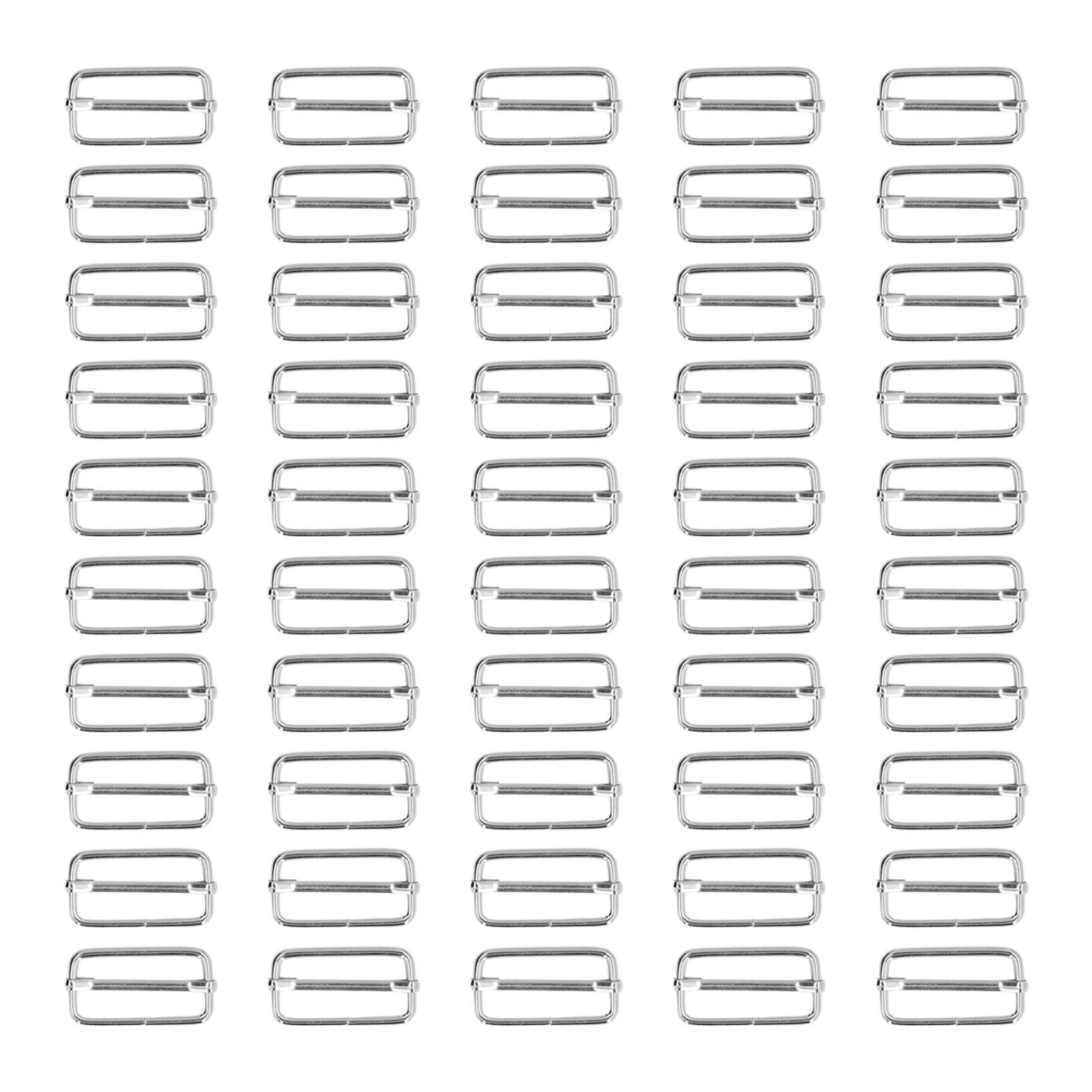 Adjusting Buckle Iron Pull Core Adjustment Buckle Line Buckle Belt Bag Strap Buckle Decorative Accessories3x32x15mm белый