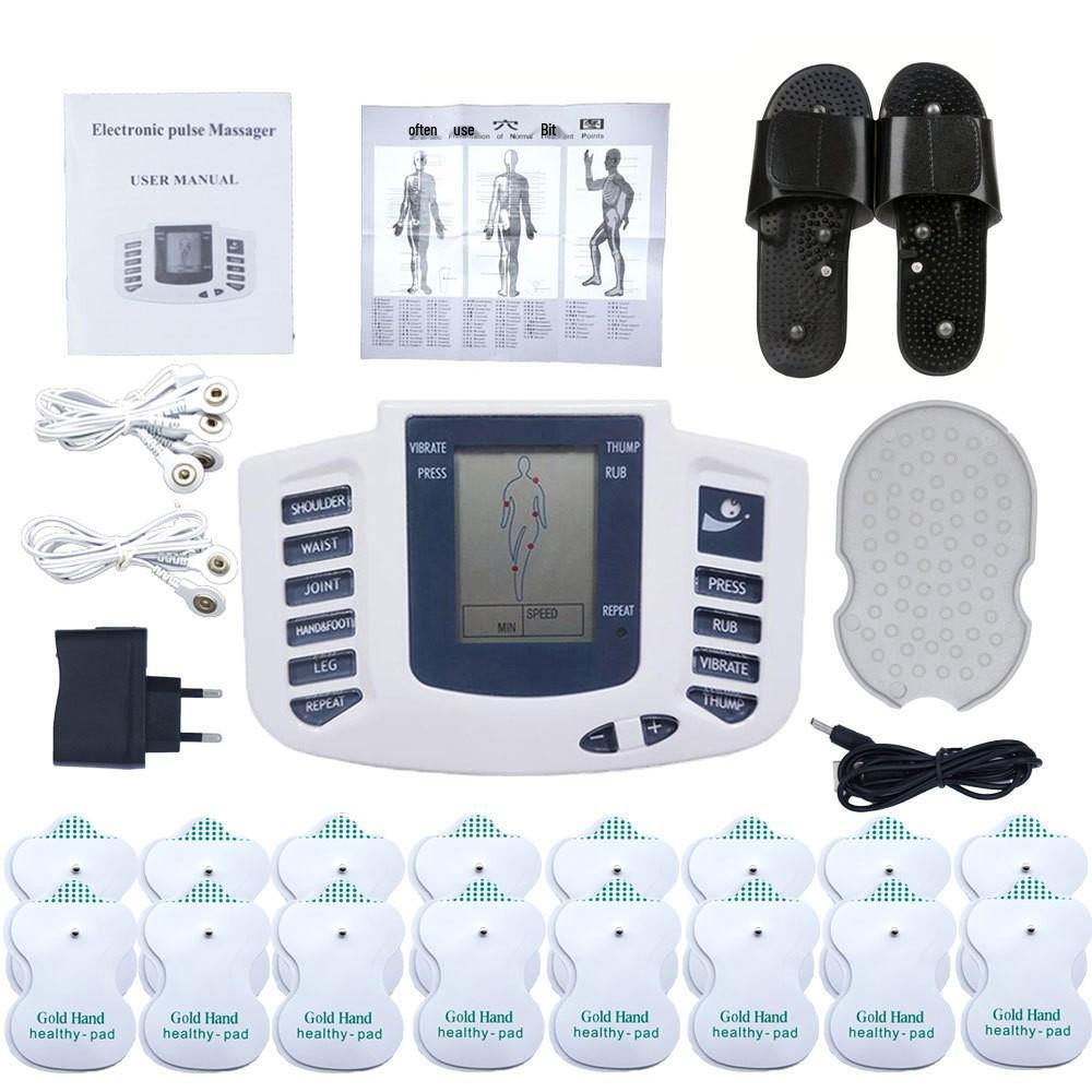 JR309A Medium Frequency Physiotherapy Massager: Multi-Function Digital Meridian & Electronic Pulse Massage Patch