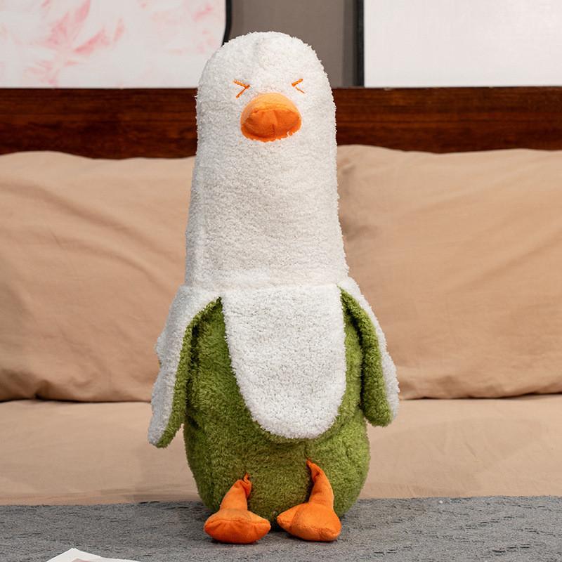Banana Duck Plushie Cartoon Animal Soft Toy For Girls Kids Gift