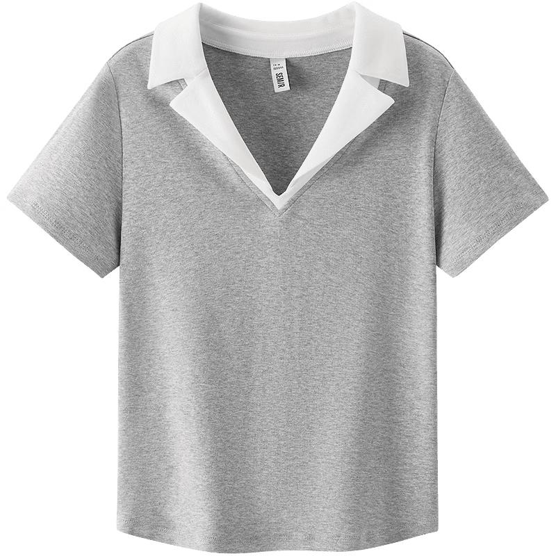 Semir Women's Cooling Slim Fit Short-Sleeve Polo Shirt