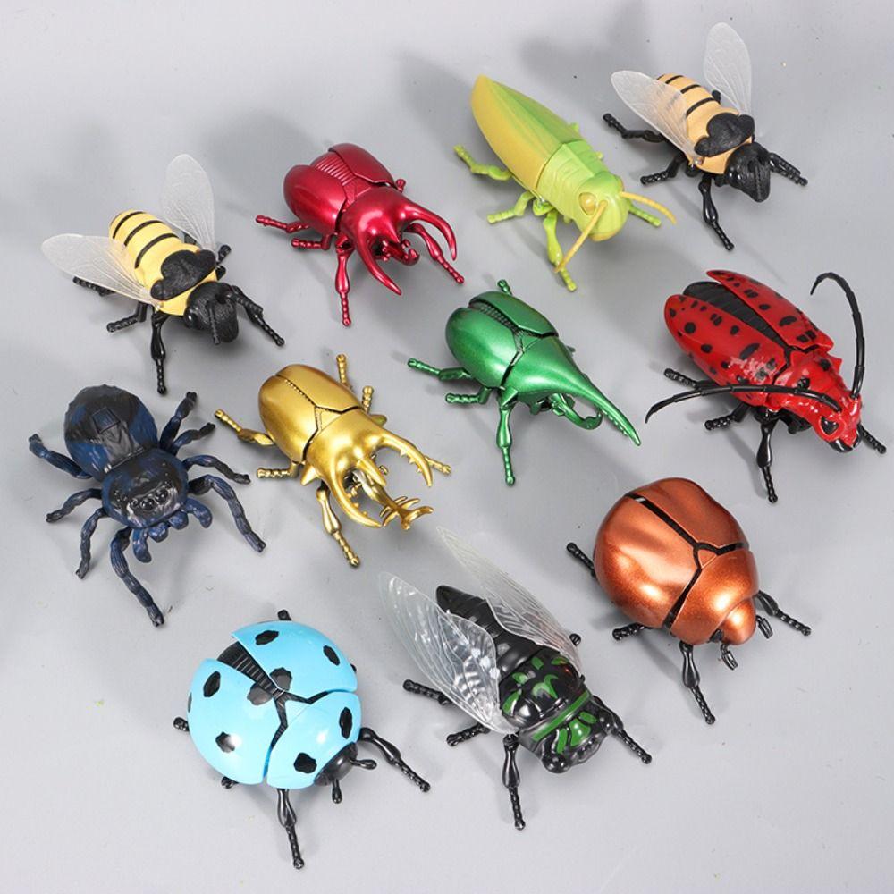 Bee Beetle Chain Winding Insect Toys Simulation Wind Up Insect Lovely Insect Model Toy Party Gifts