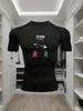 Men's Compression Shirt Quick Dry Gray Gym T-Shirt "GYM Is Calling" Dumbbell Print Workout Sportswear Lifestyle To Gym Men's Compression Shirt