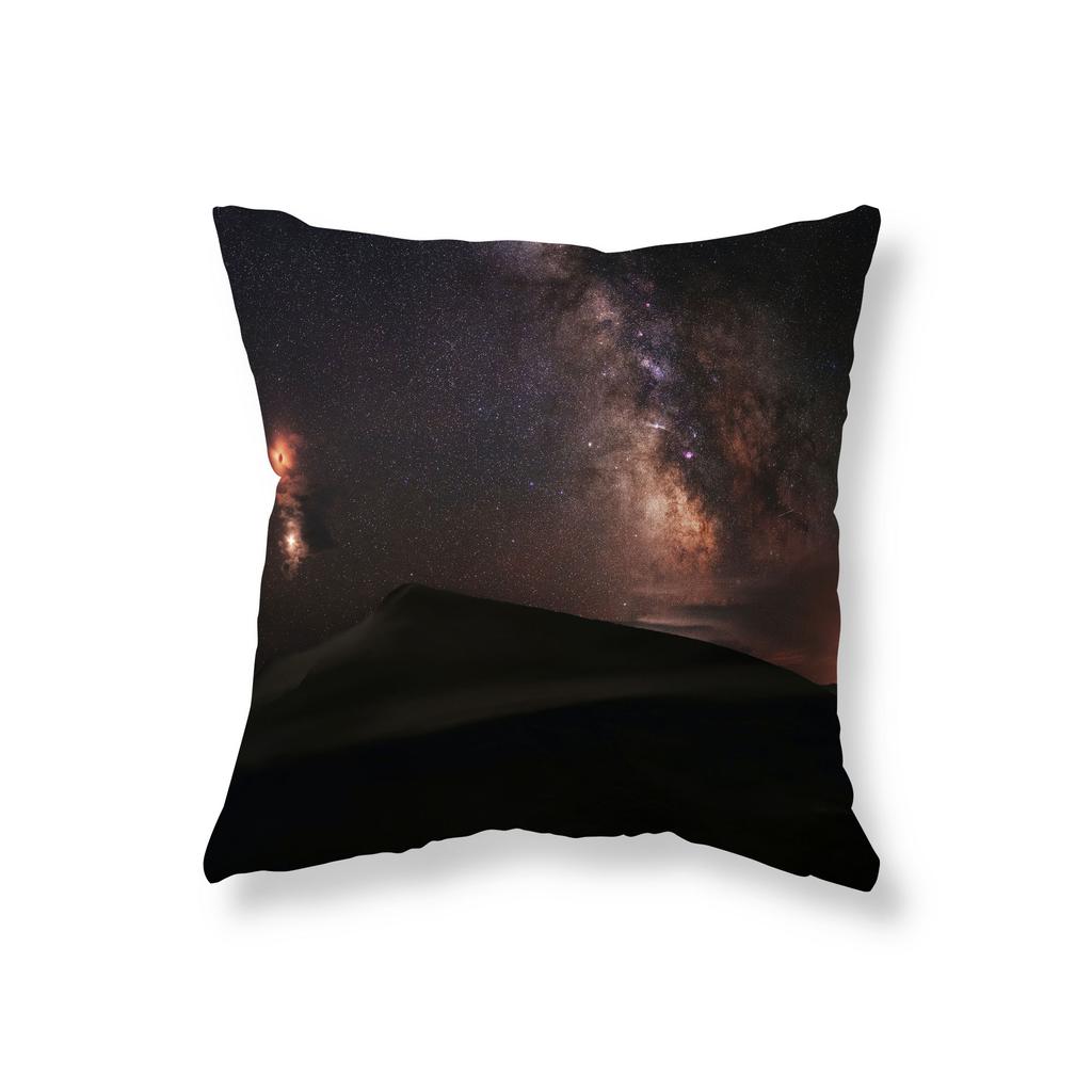 Aurora Star Landscape Pillow Cover Sofa Car Decorative Pillow Cover Chair Cushion Cover Room Aesthetics Home Decor 45x45cm
