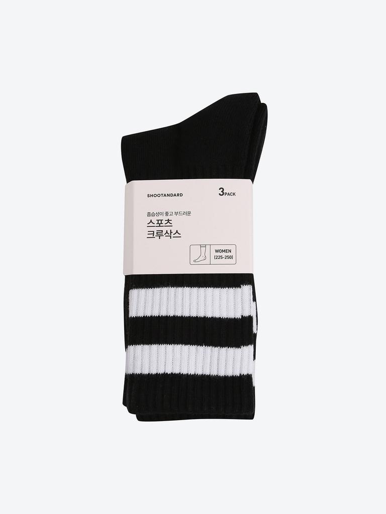 [Standard] Sport 3er-Pack Crew-Socken HPAO3FA207