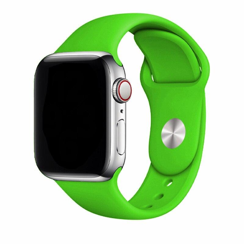 Silikonový řemínek pro řemínek Apple Watch 44 mm 49 mm 45 mm 41 mm 40 mm 42 mm 38 mm náramek iwatch série 9 7 se 3 4 5 6 8 Pásek Ultra2