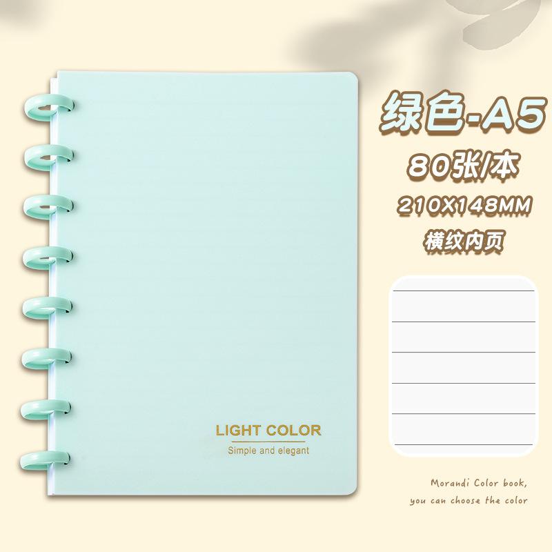 Pastel Color Spiral Notebook A5/B5 Size, Multiple Pastel Colors Available Ideal for Students and Office Use